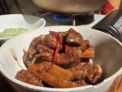 湖藕烧排骨-田小狗的饭店(才子佳郡店)