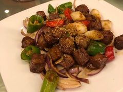 烧汁蒜片牛仔粒-金城大酒店-中餐厅(汾江中路店)