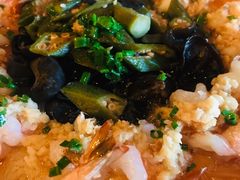 蒜蓉铁板烤虾-热度餐厅(老佛爷店)