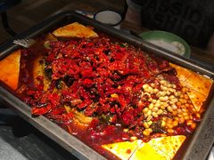 重庆嫩滑豆花烤鱼餐-探鱼·鲜青椒爽麻烤鱼(北京路天河城店)