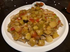 酸菜茄条扒莜面-紫泥369粗粮季(鼓楼店)