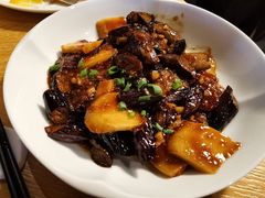 茄子烧年糕-宁波柏悦酒店·钱湖渔港