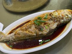 清蒸大黄鱼-老地方海鲜坊(步行街店)