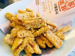 蛋黄焗南瓜-皇朝海鲜酒店