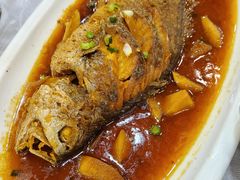 春竹笋红烧大黄鱼-古南都·清真绿柳居菜馆(太平南路店)