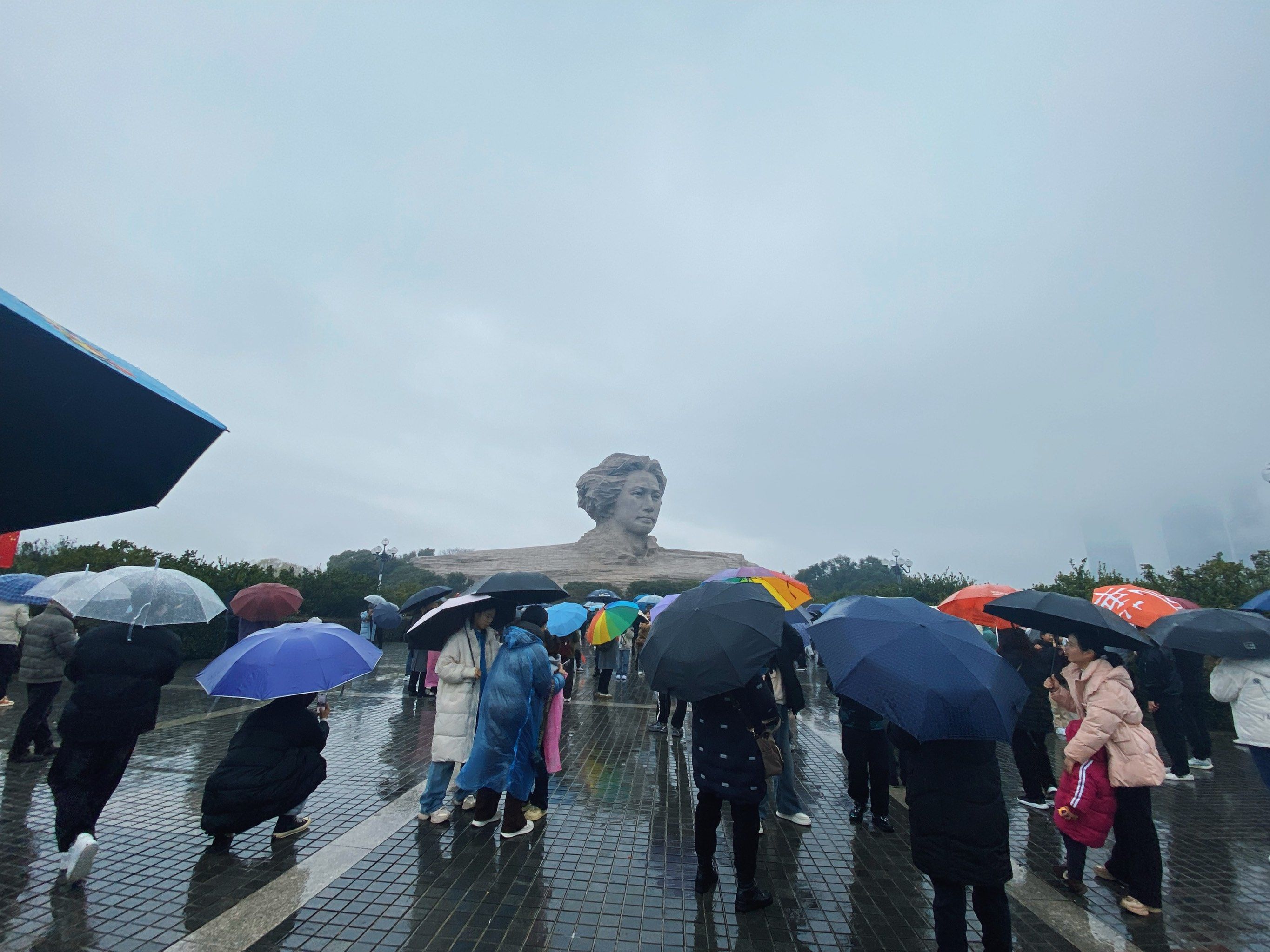 初三的长沙 橘子洲雾都
