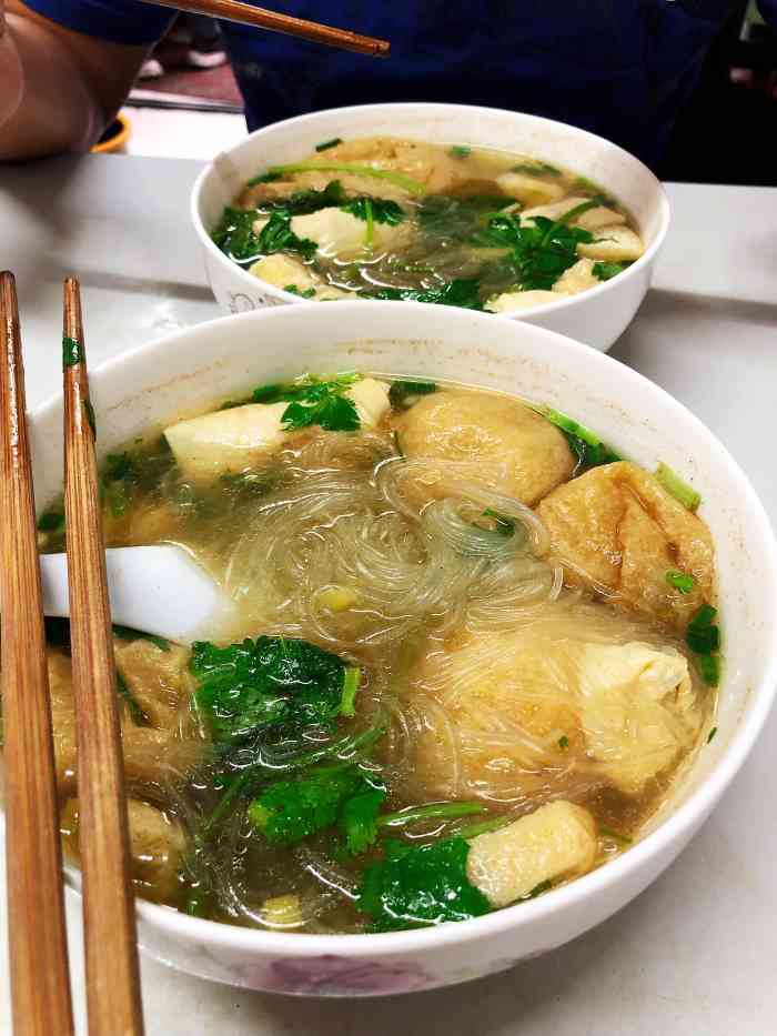 老上海双档粉丝汤-"之前同事一直帮我带早饭,每星期都要吃个1.