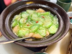 面筋烩白皮丝瓜-锦府盐帮·侯宅(五棵松万达店)