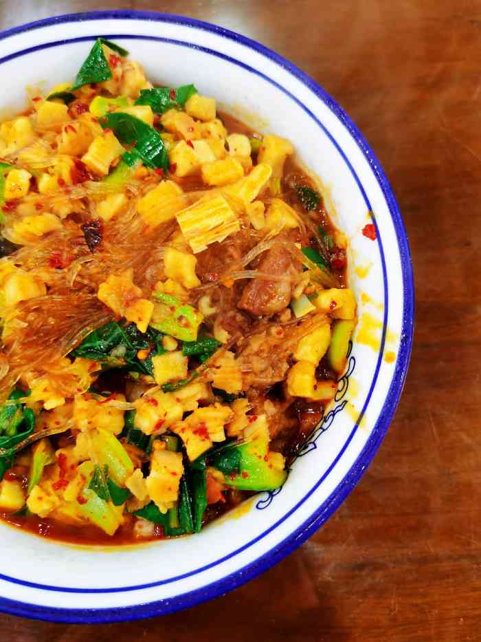 清真班老五小炒泡馍-"洒金桥美食街,老西安只来这里,不去回民街.