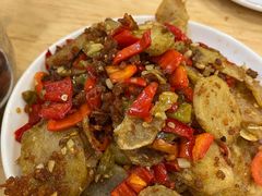 广椒渣土豆片-湘妹湖南菜馆(自力店)