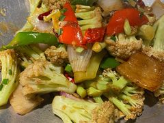 香锅开心花菜-小菜园新徽菜(芜湖镜湖苏宁店)