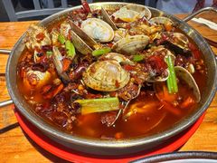 贵州辣汁爆炒大连花甲-华仔龙虾(永乐路总店)