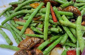 Stir-fried String Beans with Yellow Croaker