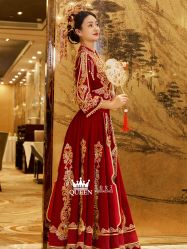 点击看大图 -艾拉·女王婚纱礼服馆