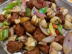 炉火烤牛肉-姜家味锅贴小海鲜