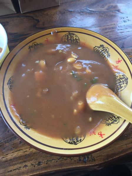 0 这个东西还是比较吸引我的. 看起来像很稠的面糊糊,又像油茶.