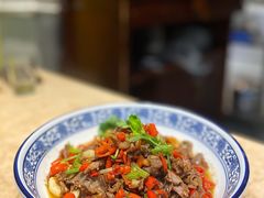 小炒黄牛肉-陈大锅·岳阳鱼馆·地道岳阳菜(美食街店)