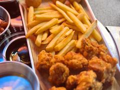 韩式炸鸡-包装马车·韩国料理·포장마차