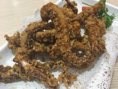 椒盐鱿鱼须-佰搭果·广式茶餐厅(西华路店)