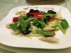 清炒淮山木耳芹菜-顺悦酒家(嘉信城市广场店)