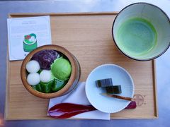 抹茶白玉丸子-中村藤吉(本店)