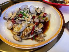 葱油花蛤蜊-96农蝎虾(江桥老街店)