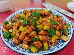 酱爆鸡丁-北大地皖峰饭馆