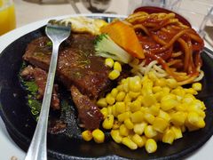 果木烟熏西冷牛排套餐-东方豪客牛排意面披萨(玉函银座店)