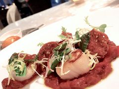 煎澳洲元贝-广州四季酒店·佰鲜汇·现代法餐