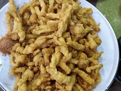 干炸鲜蘑-祝家饺子馆