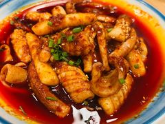 泡菜炒鱿鱼-쌍화점 霜花店·朝鲜族料理(徐家汇店)