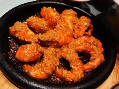 铁板蒜蓉虾-大鸭梨烤鸭(望京店)