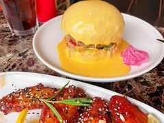 瀑布芝士牛肉汉堡-Lets burger非常汉堡·环球风味(蓝色港湾店)