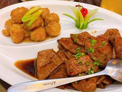 荔枝肉拼南煎肝-聚春园驿馆(三坊七巷店)