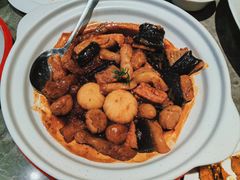 砂锅焗鳗鱼蹄筋-吕氏焗小鲜•海鲜青岛菜(八大关店)