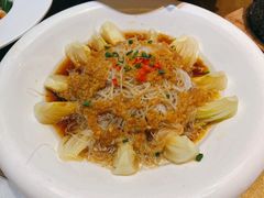 蒜蓉娃娃菜粉丝-金百万烤鸭店(马甸店)