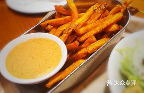 Freshly Sliced Sweet Potato Fries