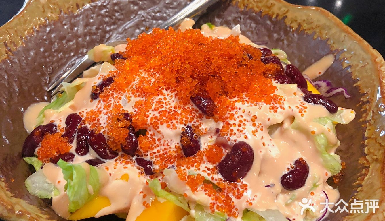 「芒果蟹子沙律」这次芒果不够甜,个人感觉没什么芒果味