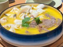 鲜牛腱酸汤乌鱼片-竹里馆·淮扬菜·功夫茶(老门东店)