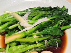 油淋脆菜心-绿茶餐厅(松江万达店)