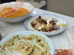 油泼扇贝-来之顺海鲜菜馆·青岛菜·始于1993(栈桥店)