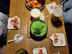 抹茶雪冰-安琳acKONA咖啡(市南店)