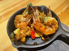 香蒜橄榄油煎虾-TIAGO HOME KITCHEN(王府中环店)