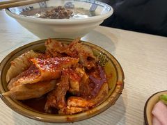 拌鸡片-艾麻子奶汤面(文庙街店)