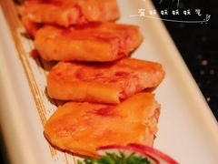 香煎午餐肉-捞王猪肚鸡火锅(财富中心店)