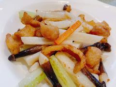 茶树菇炒牛肉-利苑酒家(合景国际金融广场店)