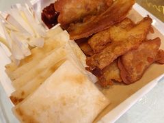 大饼煎肉片-涿掌柜·涿州宴