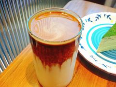 红豆沙拿铁-Line 咖啡(石厦花园店)