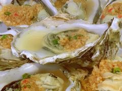 芙蓉粉丝蒸生蚝-四海蒸鲜蒸汽海鲜自助(北戴河店)