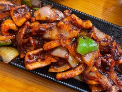 爆炒鱿鱼-炒豆合作社(东四总店)
